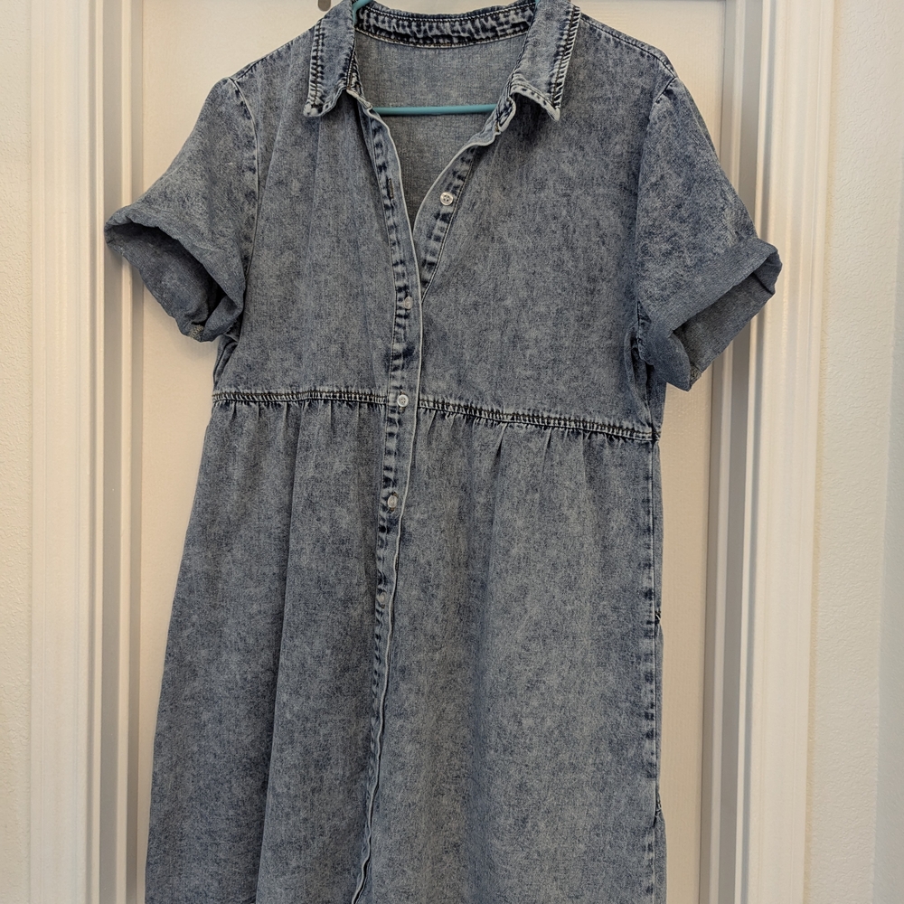 Denim Mini Dress